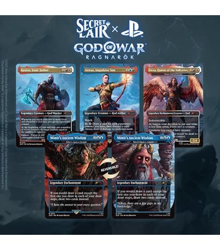 Magic the Gathering Secret Lair x God of War: Greek (Non-Foil